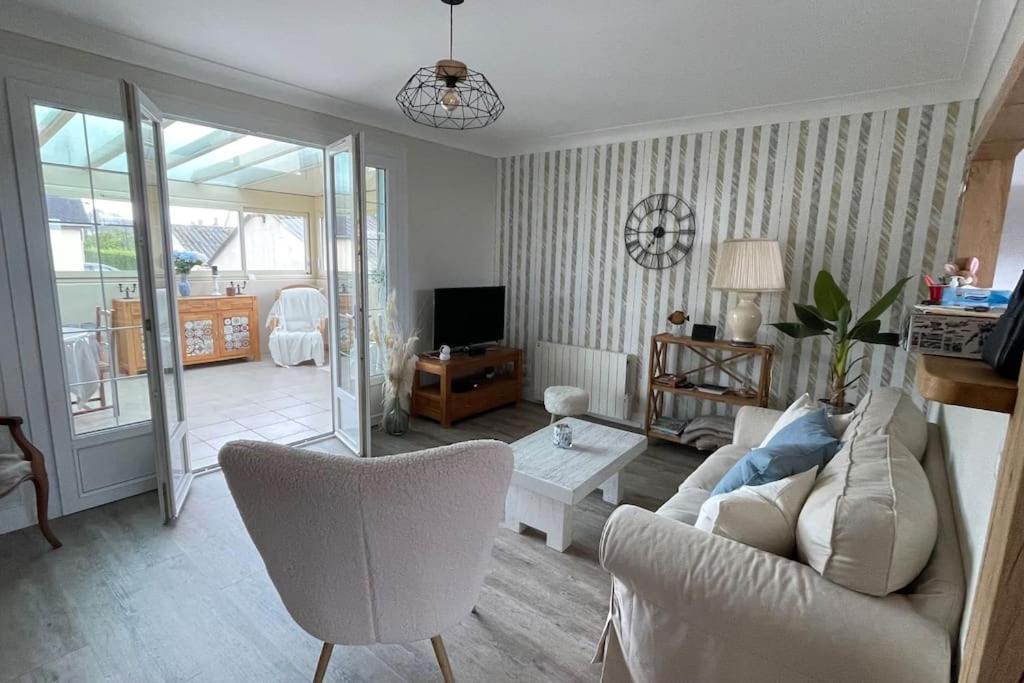 Maison Vue Mer Omaha Beach Vierville-sur-Mer Extérieur photo